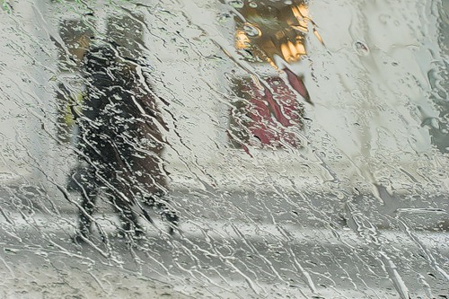 В Брянской области в разгар зимы льет дождик