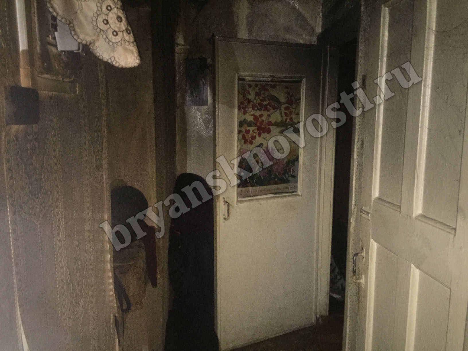 В Новозыбкове пожилой горожанин не заметил пожар в своей квартире