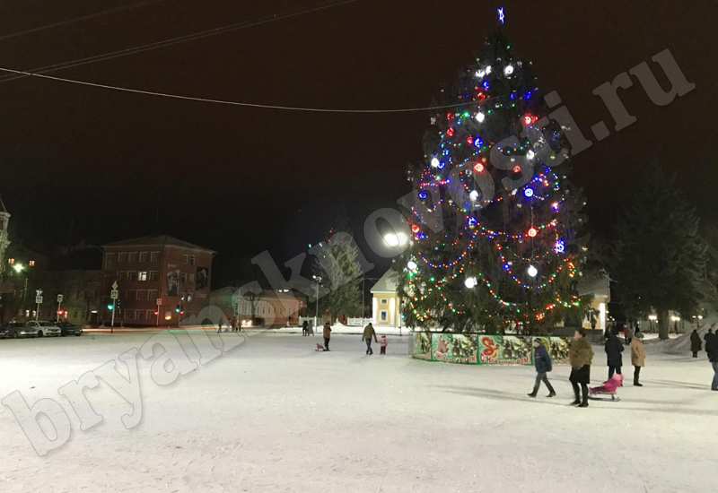 В Новозыбкове торопятся с заливкой ледовых площадок