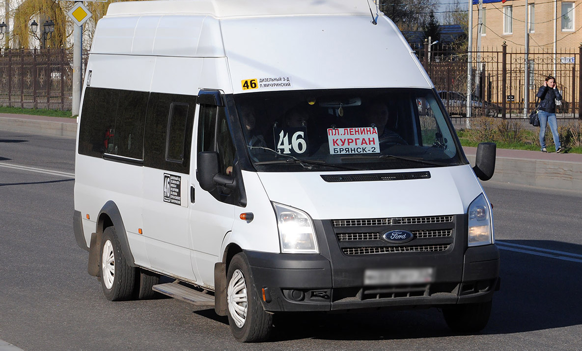 В Брянске автобус №246 вновь вышел на привычный маршрут