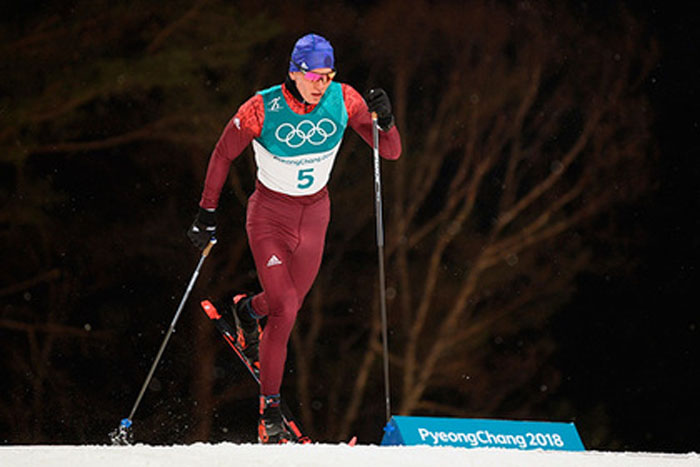 Брянский лыжник Александр Большунов выиграл олимпийскую «бронзу»