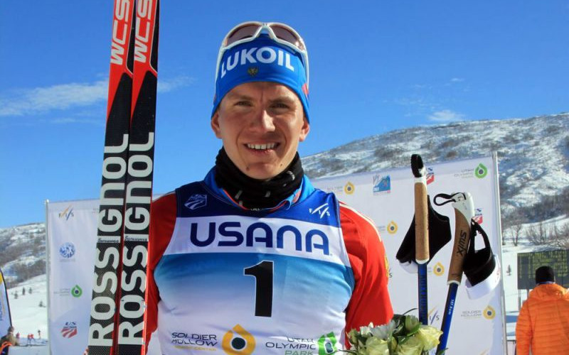 Брянец Александр Большунов стал самым молодым российским лыжником на Олимпиаде