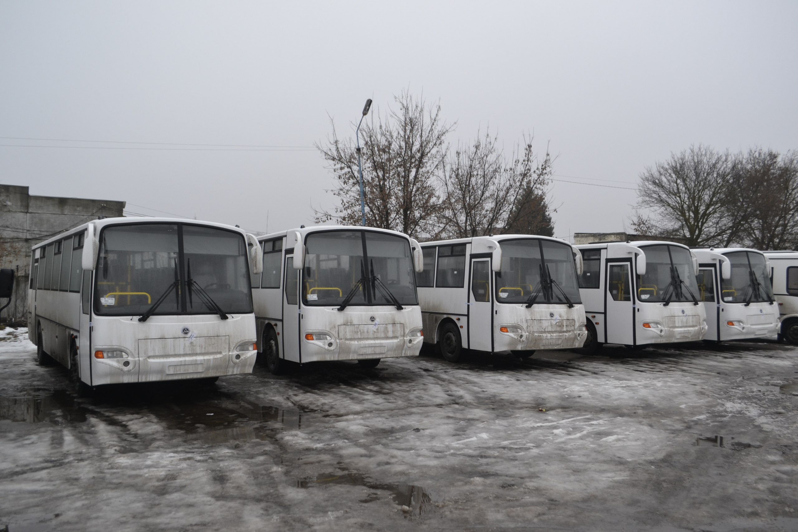 Новые автобусы брянской автоколонны №1403 вышли на линию
