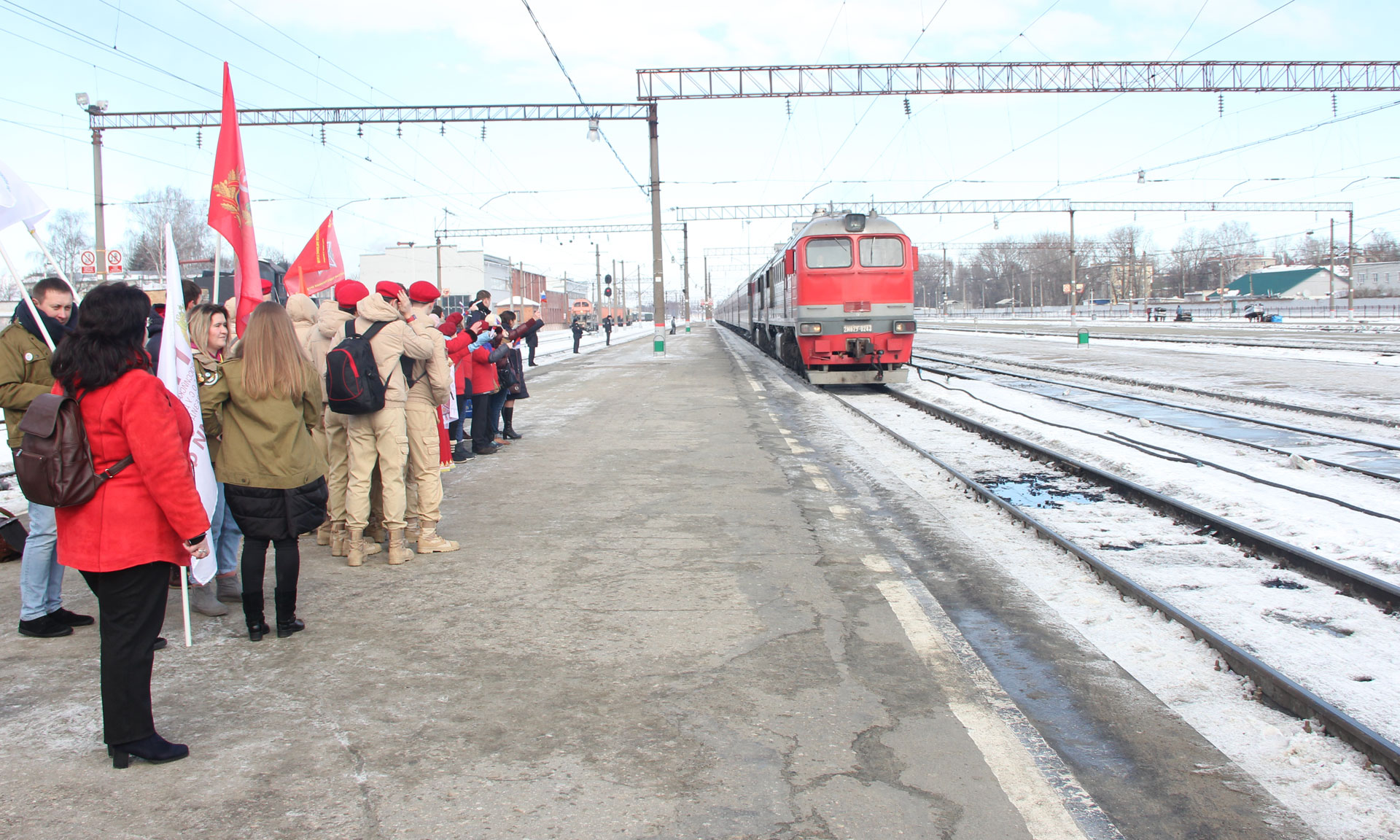 В Брянск прибыл «Поезд Памяти»