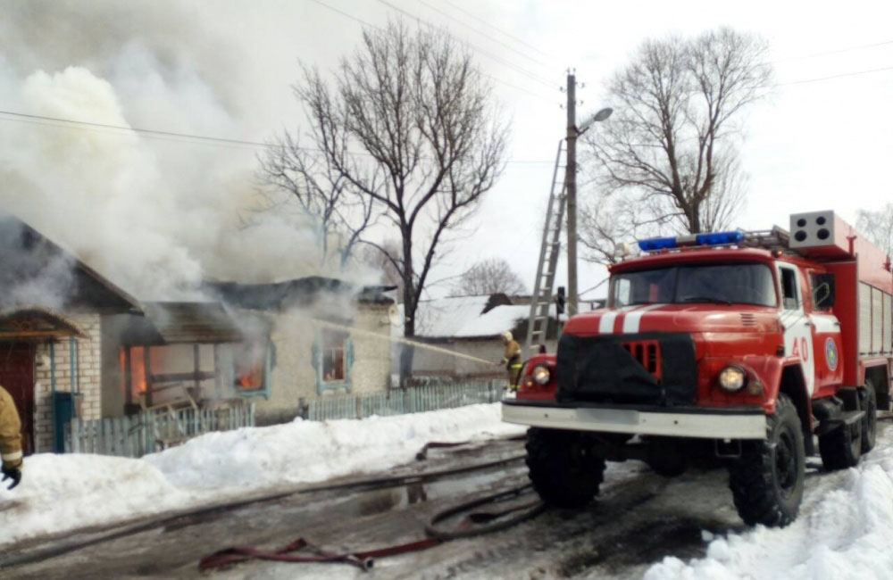 В Гордеевском районе сгорел жилой дом