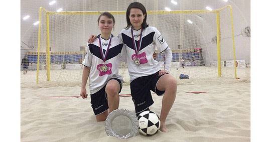 Брянские девушки завоевали серебро кубка России по футволею