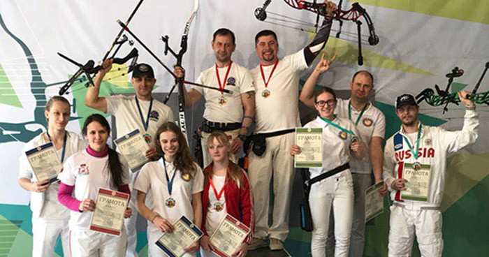 Брянские лучники завоевали золото и серебро на турнире в Смоленске