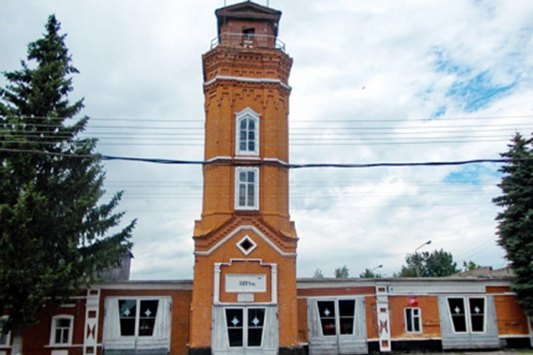 Старинная пожарная каланча в брянском Трубчевске украшает город 124 года
