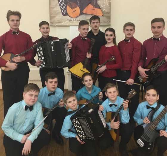 Брянцы триумфально выступили на конкурсе исполнителей на русских народных инструментах в Уфе