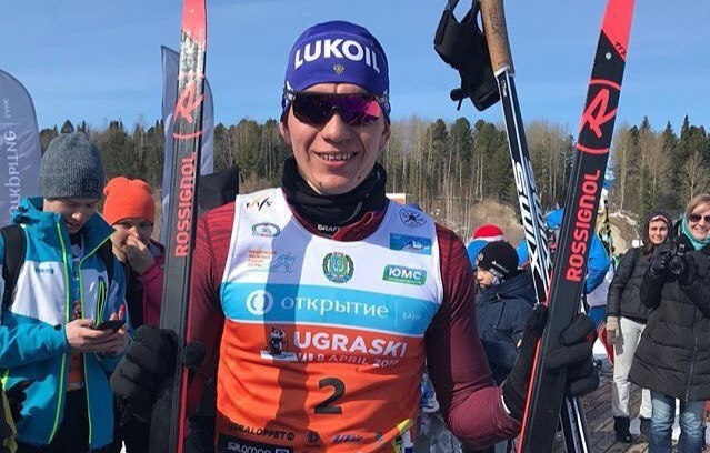 Александр Большунов выиграл «Югорский марафон»