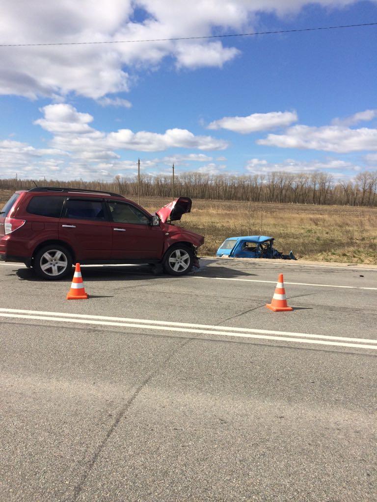 В дорожной аварии в Севском районе пострадали два водителя