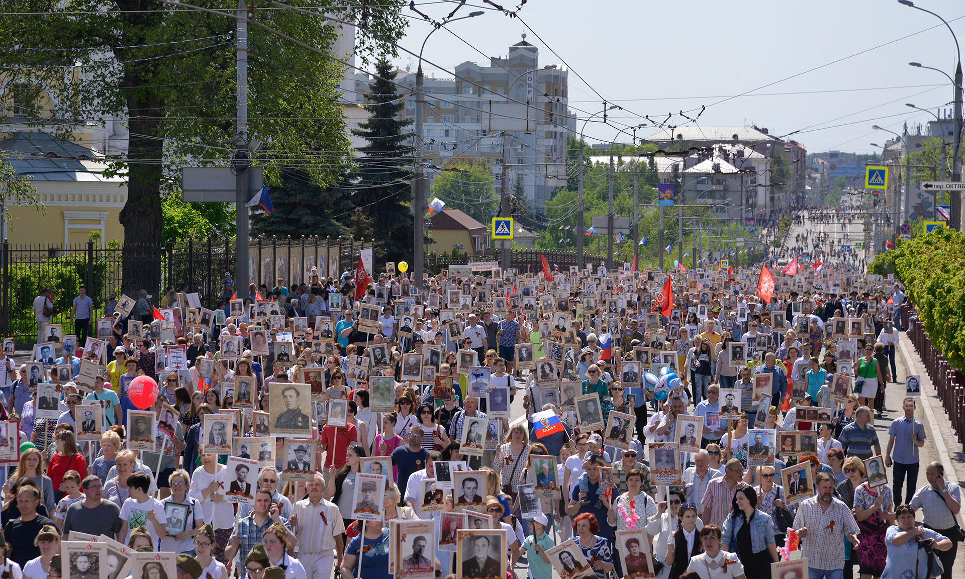 Фото Бессмертного полка Брянск