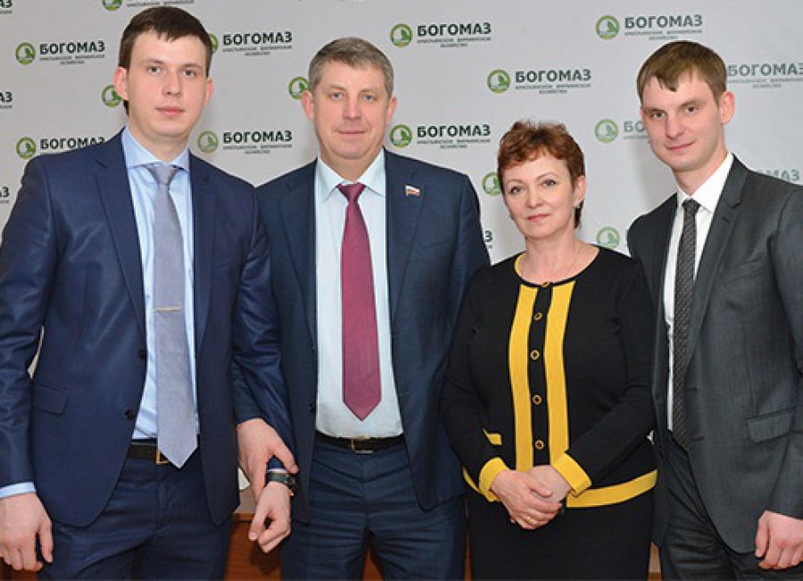 Семья Александра Богомаза заработала за год почти миллиард рублей