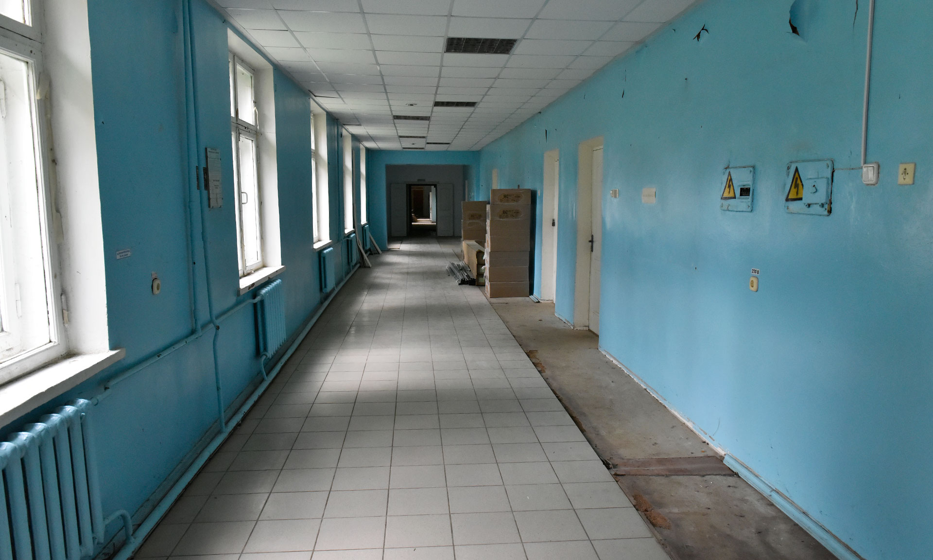 Суражскую больницу преобразят за счет средств местной картонной фабрики