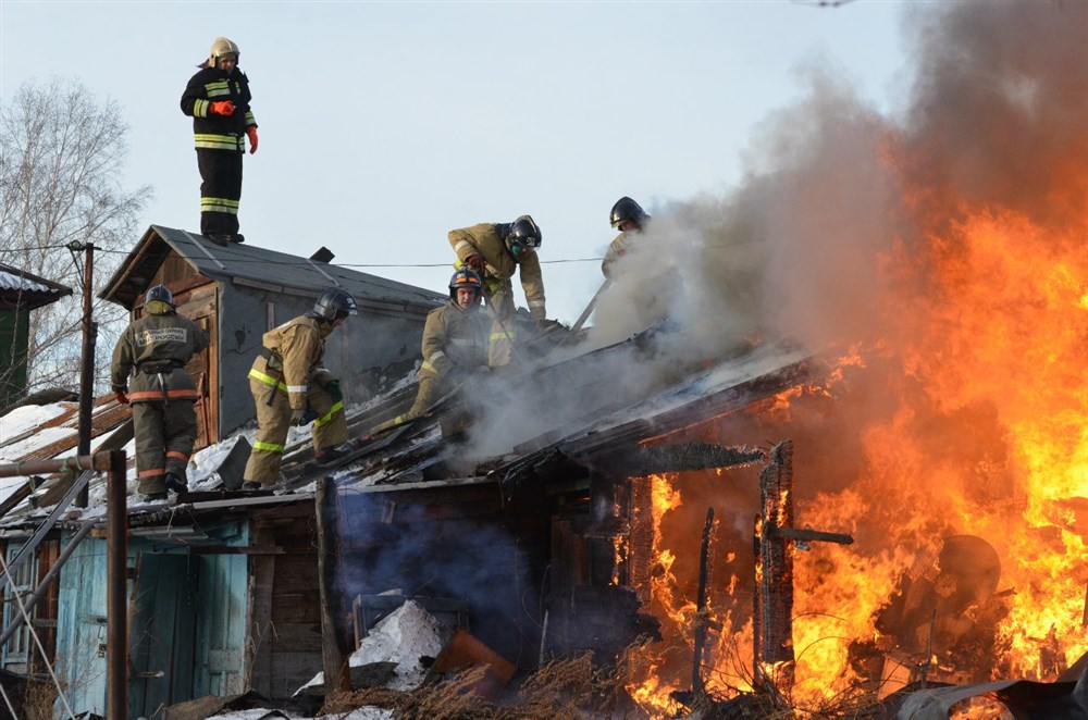 Вчера в Брянской области сгорели четыре дома