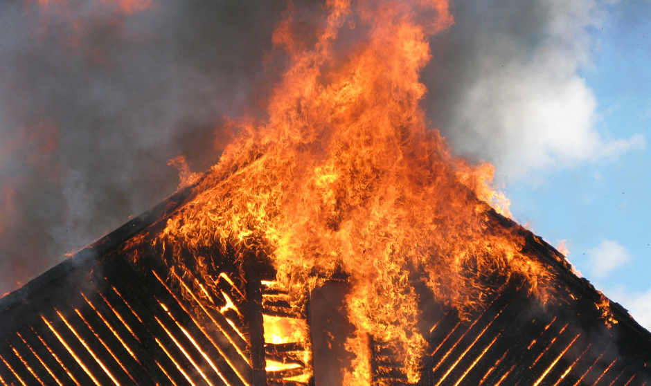 В воскресенье на Брянщине сгорели два дома