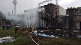 В Брянске ликвидированы последствия пожара на трансформаторной подстанции