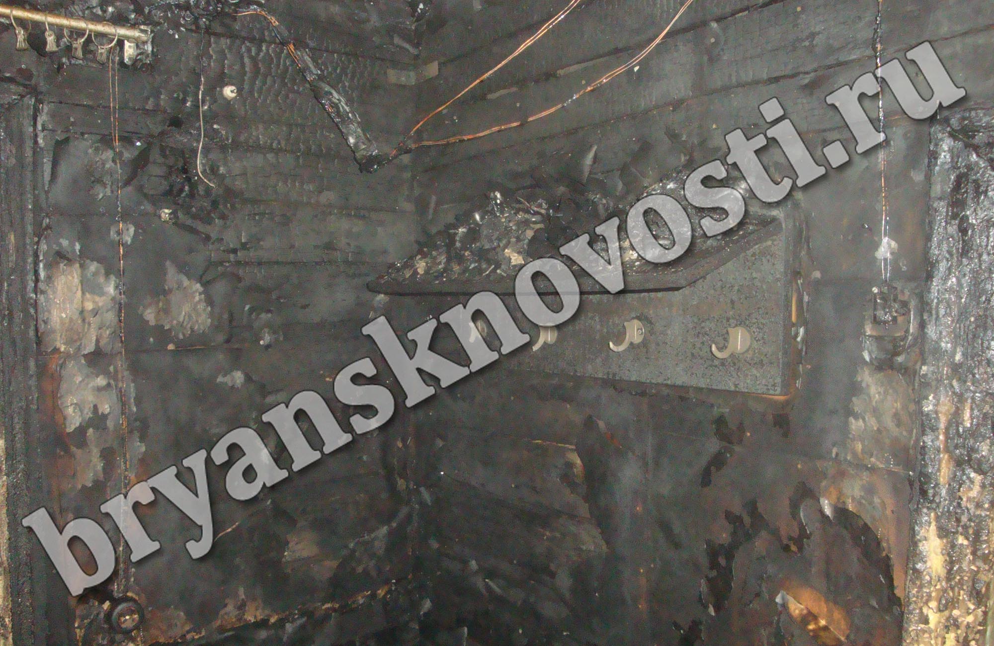В Новозыбкове от электросчетчика едва не загорелся дом