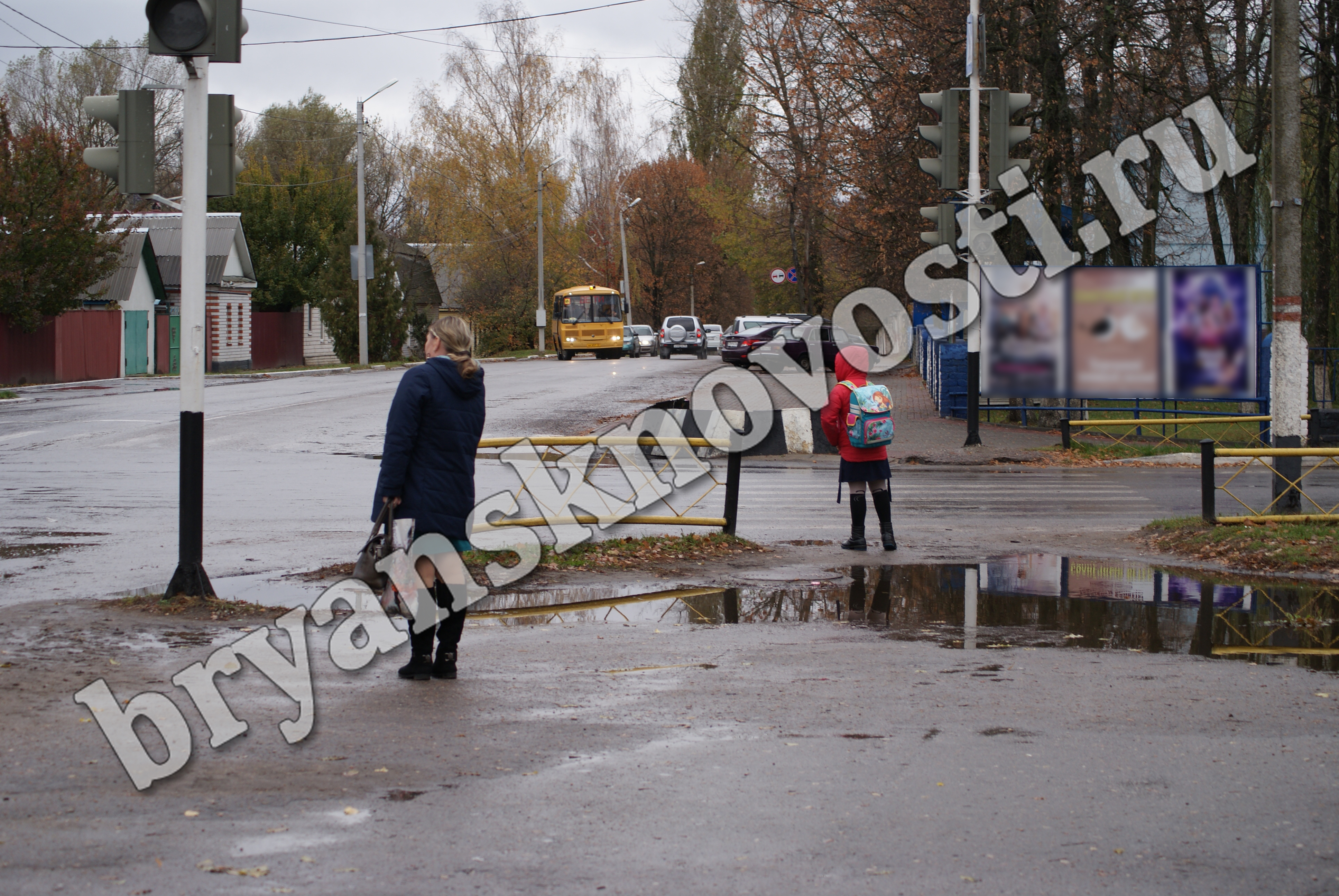Ливневки в Новозыбкове едва справляются с осенними дождями