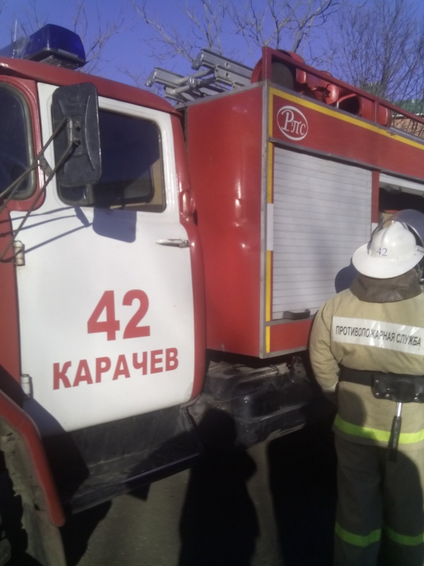 В Карачеве мужчина получил ожоги газовоздушной смесью