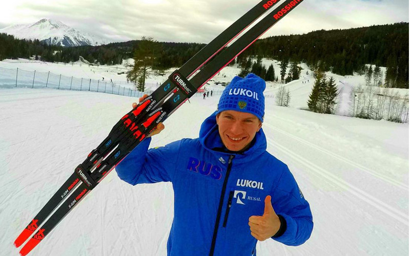 Брянский лыжник Александр Большунов одержал вторую победу на этапе Кубка мира