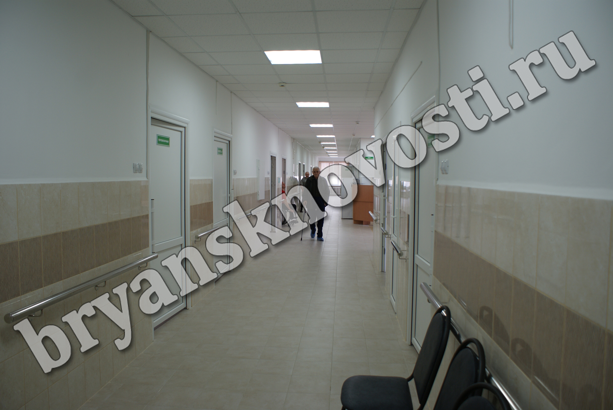 В Новозыбкове первых пациентов приняли в новом отделении больницы