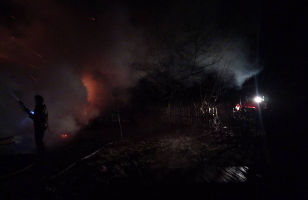 В Клинцовском районе на пожаре погибла женщина