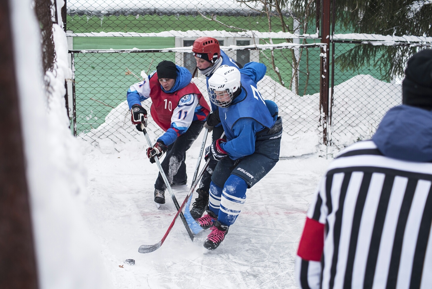 В Брянске стартовала дворовая хоккейная лига