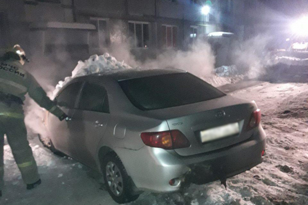 В Брянске и Сураже горели машины