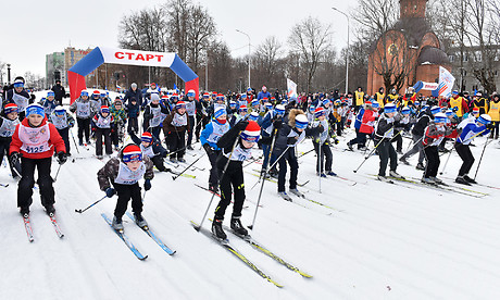 Самым юным спортсменом «Лыжни России-2019» стал четырехлетний Сергей Шишков из Брянска