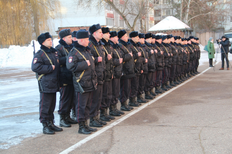 Брянские полицейские отправились на Северный Кавказ