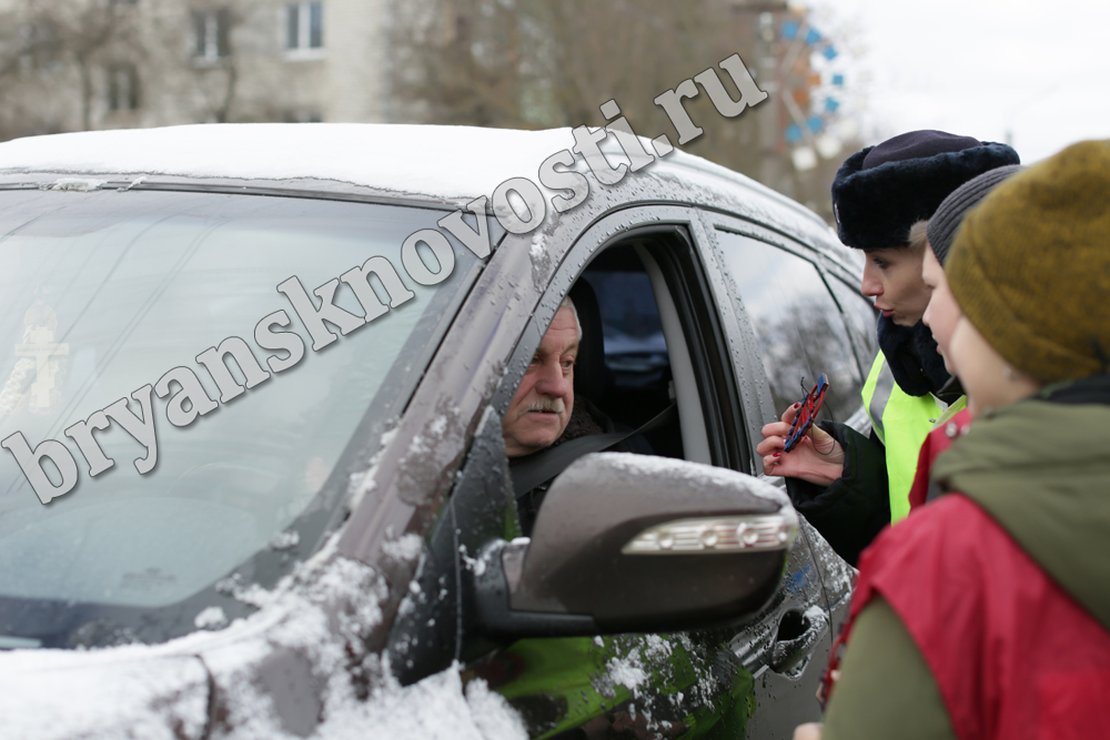В Новозыбкове водителей призвали беречь сердца пешеходов