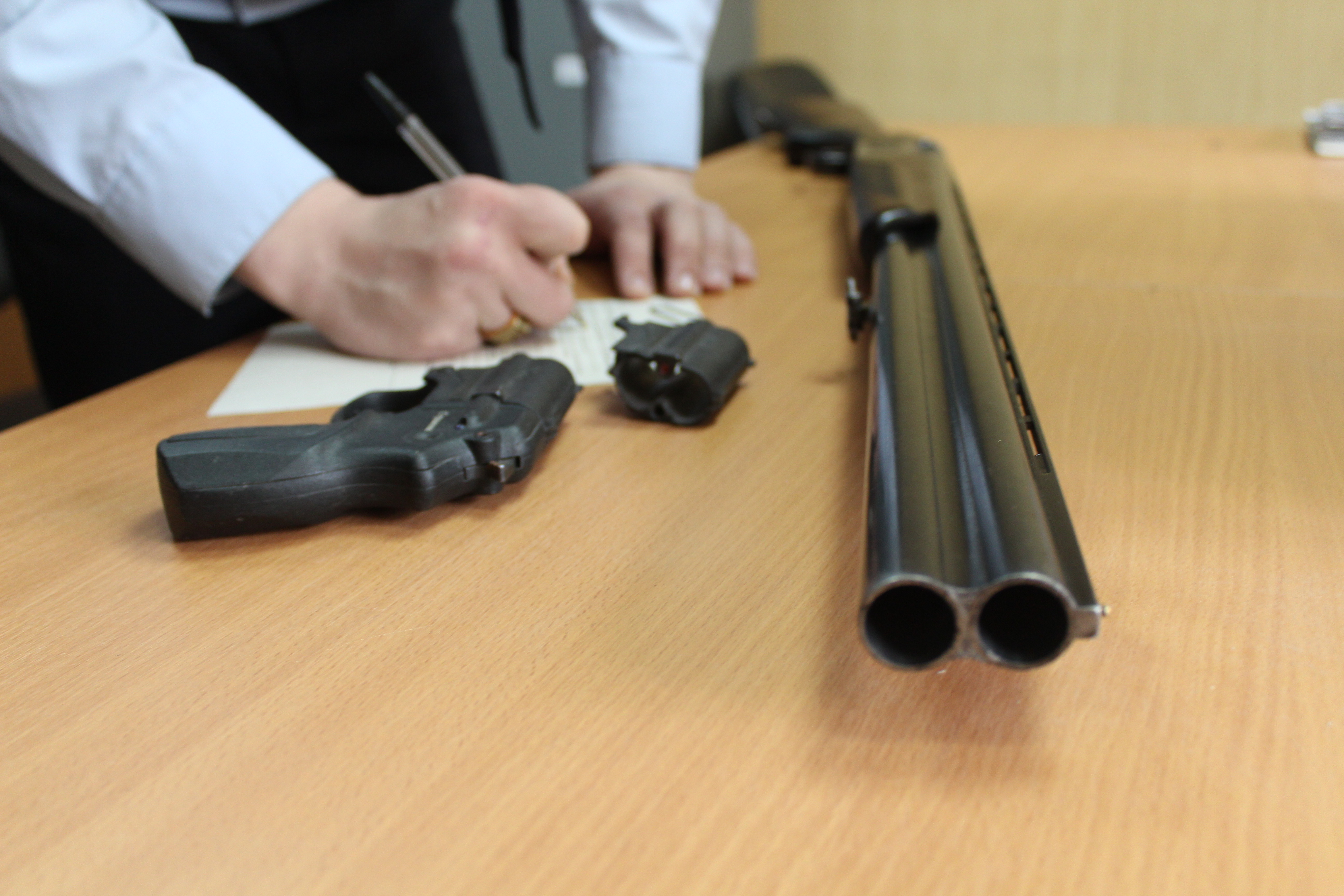 В сфере незаконного оборота оружия в Брянской области отмечена тенденция снижения