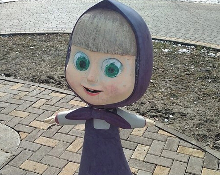 В Брянске детская скульптура снова пострадала от вандалов