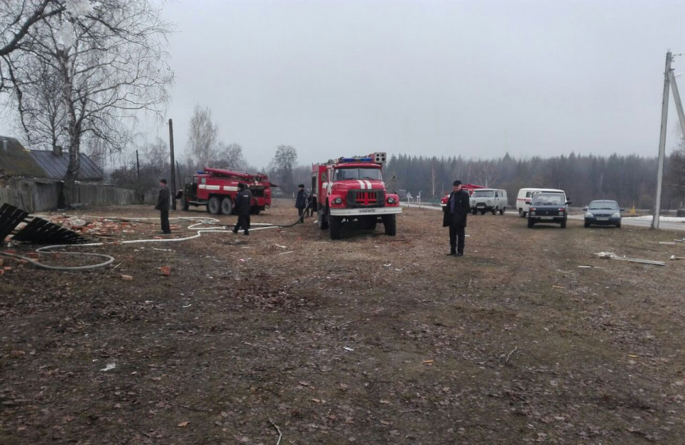 В Унечском районе при пожаре погиб 38-летний мужчина