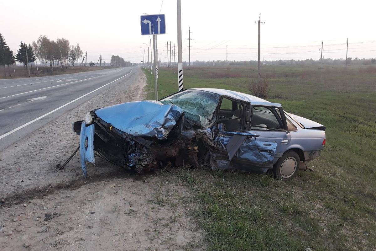 В Почепском районе легковушка въехала в автобус