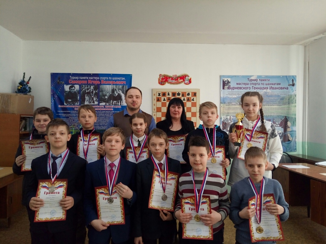Юные брянские шахматисты победили на соревнованиях «Белая ладья» 