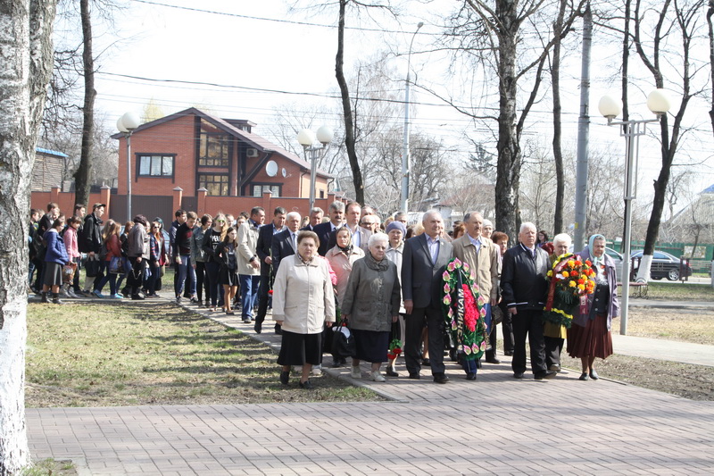 В Брянске почтили память мирных жителей, погибших в Великой Отечественной войне