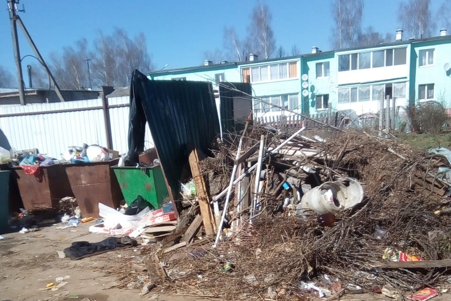 В Бежицком районе Брянска свалку убрали, а в Дубровке ситуация с мусором так и не изменилась