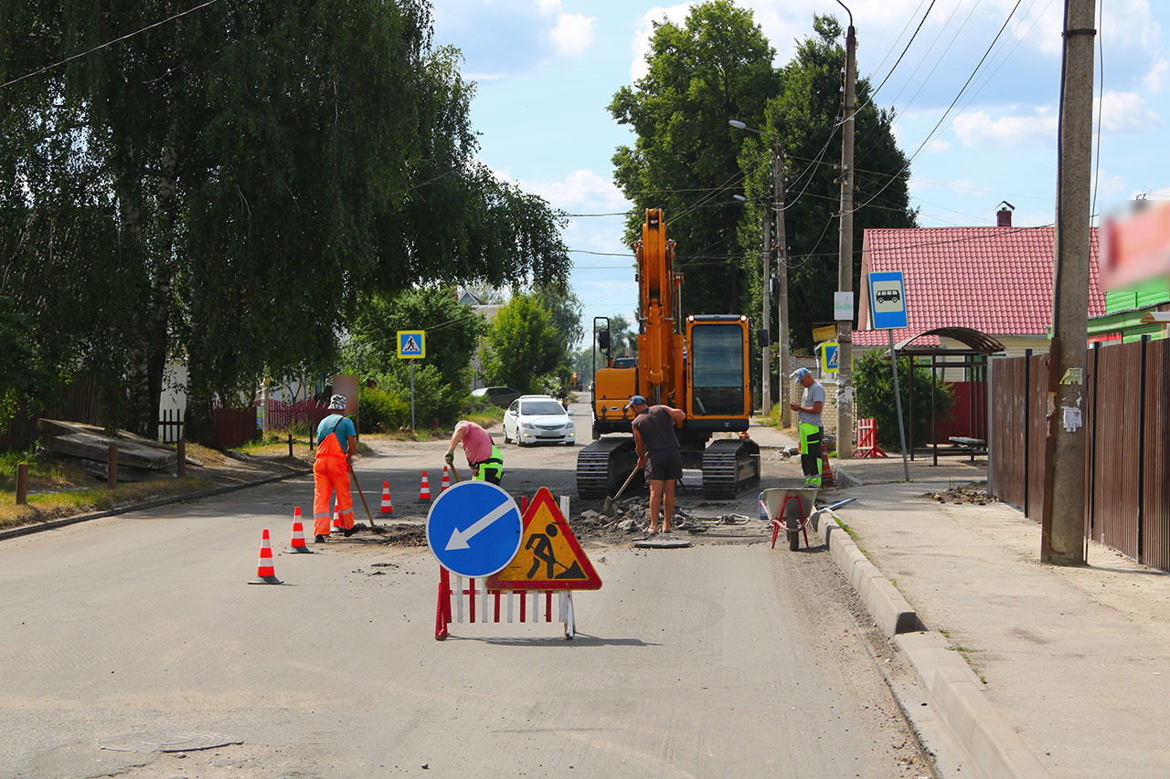 В Брянске на ремонт дорог Советского района направлено более 240 млн рублей
