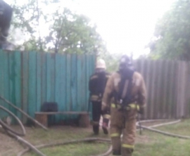 В Новозыбковском районе при пожаре сгорел мужчина