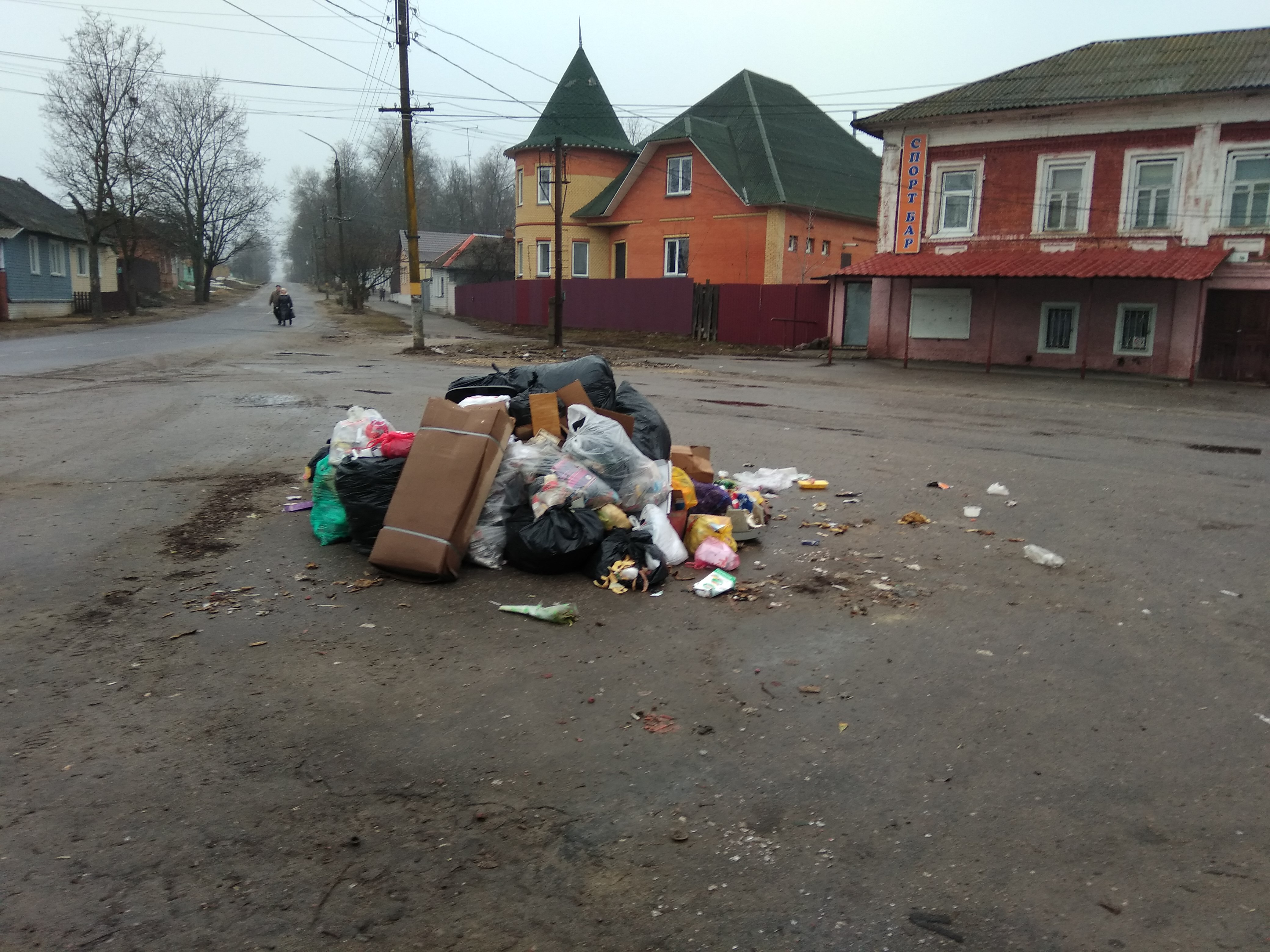 Прокуратура требует от властей Новозыбкова создать площадки для сбора мусора