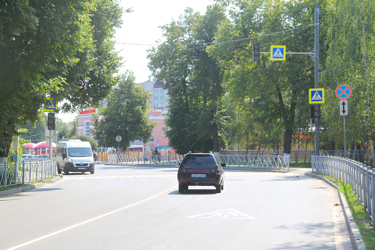 Готовность капитального ремонта улицы Пересвета в Брянске – 98 процентов