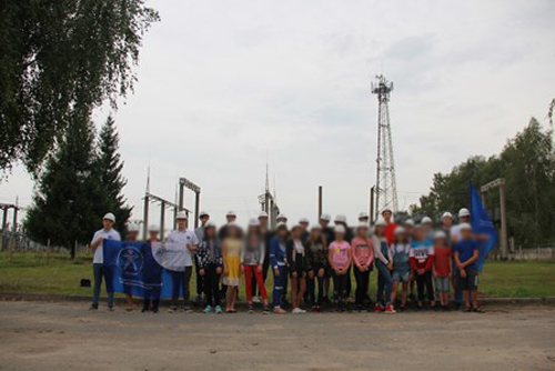 Брянские энергетики приняли участие в работе профильной смены «Найди себя» в детском лагере «Вьюнки»