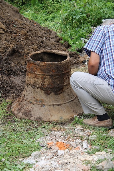 В родовом имении Тютчева в Брянской области нашли старинный колокол