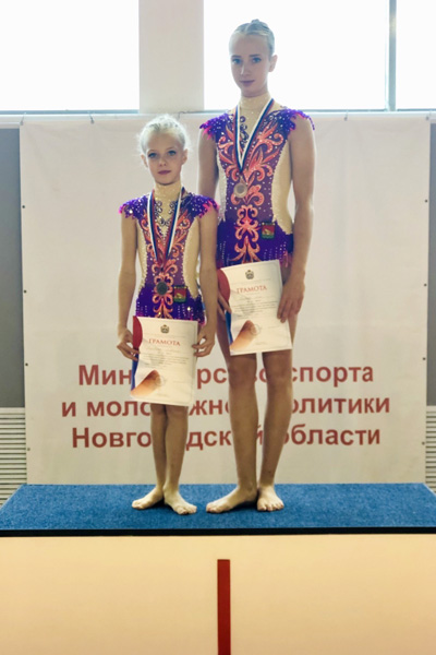 Брянские акробатки завоевали третье место на Всероссийских соревнованиях