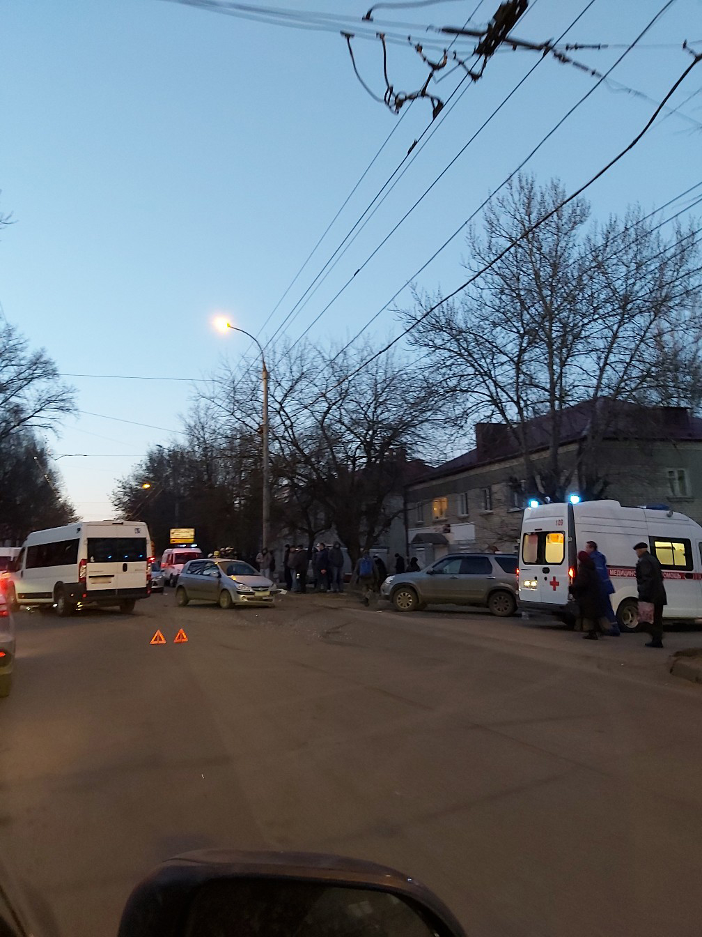 В массовом ДТП на Красноармейской в Брянске пострадали четыре человека