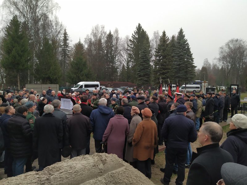 В Брянске прошли похороны Степана Понасова