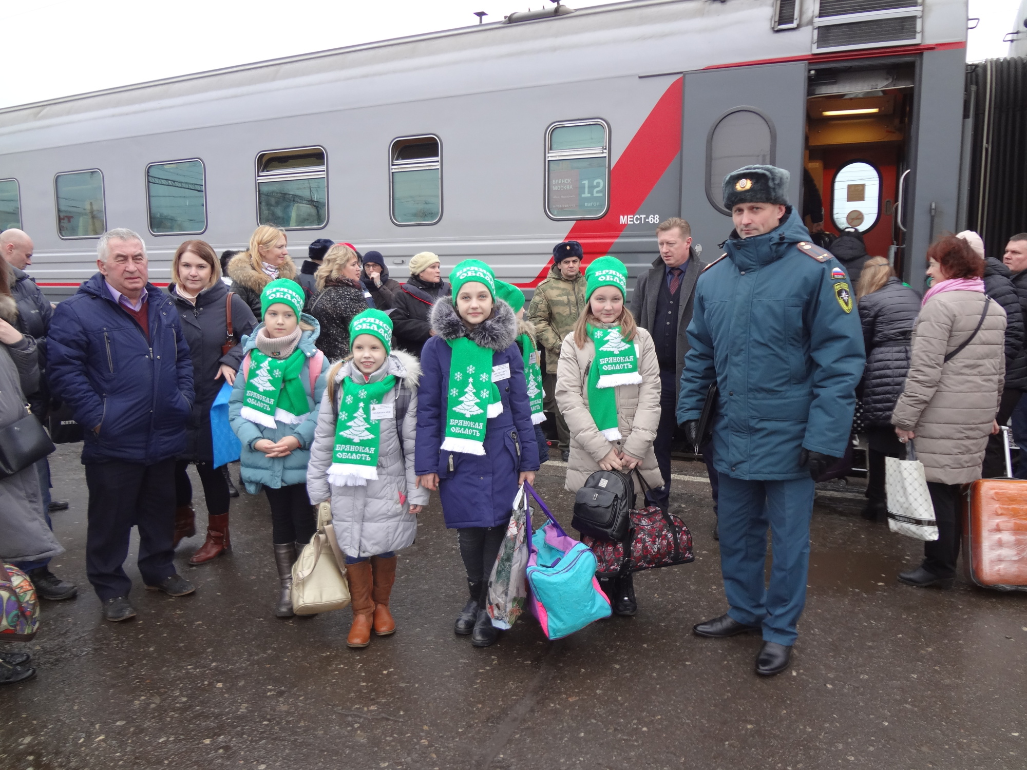 На Кремлевскую елку отправились 33 ребенка из Брянской области