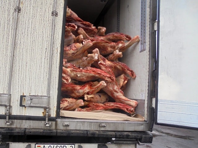 На Брянщину приостановлены поставки говядины ряда белорусских предприятий
